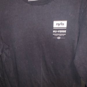 New York to LA t-bar cotton shirt